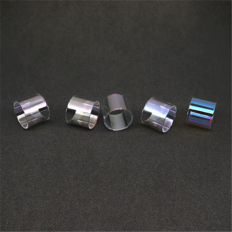 5PCS Micro rainbow Straight Glass TUBE For Skrr/Skrr-s/Luxe S kit/Luxe kit/II 220W/sky solo plus/GEN KIT/GEN S 220w KIT/NRG tank/NRG-S/TOT RTA