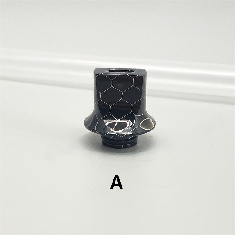 1PCS 510 Resin Flat Mouth Straw Joint