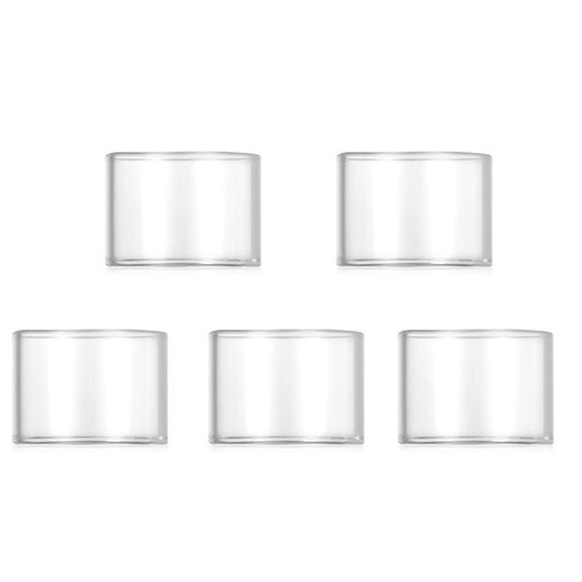 5PCS Straight Clear Glass TUBE Outer Diameter OD22,OD23,OD24mm