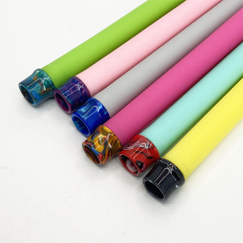 10PCS 810 Resin Random Color Straw Joint