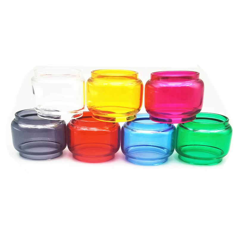 10PCS Bubble Colour glass tube for ELLO S/iStick Tria/Fireluke Mesh/2/twister 80W kit/mini/Fireluke 3/Ares MTL RTA/Stick V9 Kit/TFV8 BABY V2/TFV MINI V2/TF2019 Tank