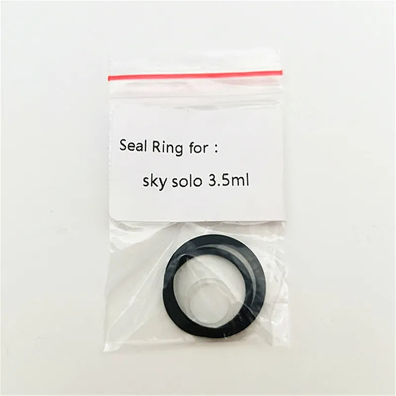 Straw Joint Rubber Sillicone Seal O-Ring for Sky Solo 3.5ml / Luxe S Kit 8ml / GEN KIT 8ml / Skrr-s / NRG MINI TANK 4ml (15 Rings/Package)