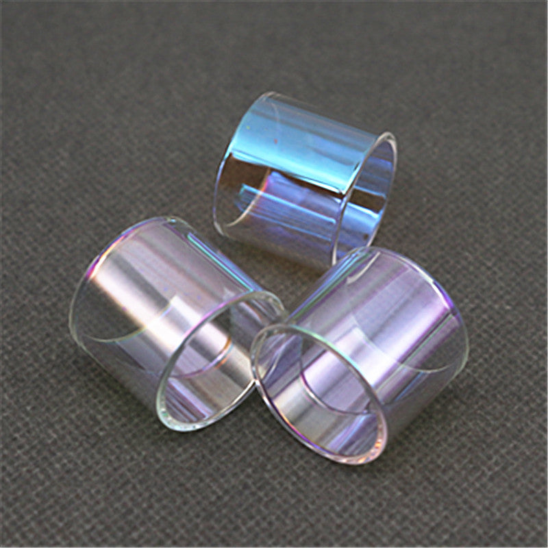 5PCS Micro rainbow Straight Glass TUBE For Skrr/Skrr-s/Luxe S kit/Luxe kit/II 220W/sky solo plus/GEN KIT/GEN S 220w KIT/NRG tank/NRG-S/TOT RTA