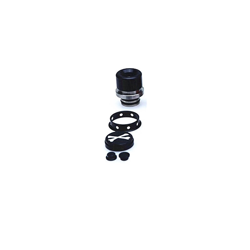 510/BB wide mouth Intergrated stainless steel and acrylic/510 DRIP TIP With Button set XBONE Colorful Aluminum DRIPTIPS Straw Joint