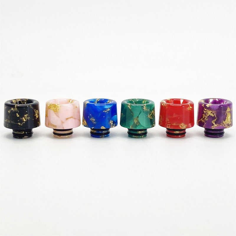 10PCS 510 Resin Random Color Straw Joint