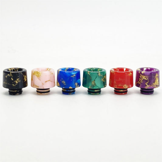 10PCS 510 Resin Random Color Straw Joint