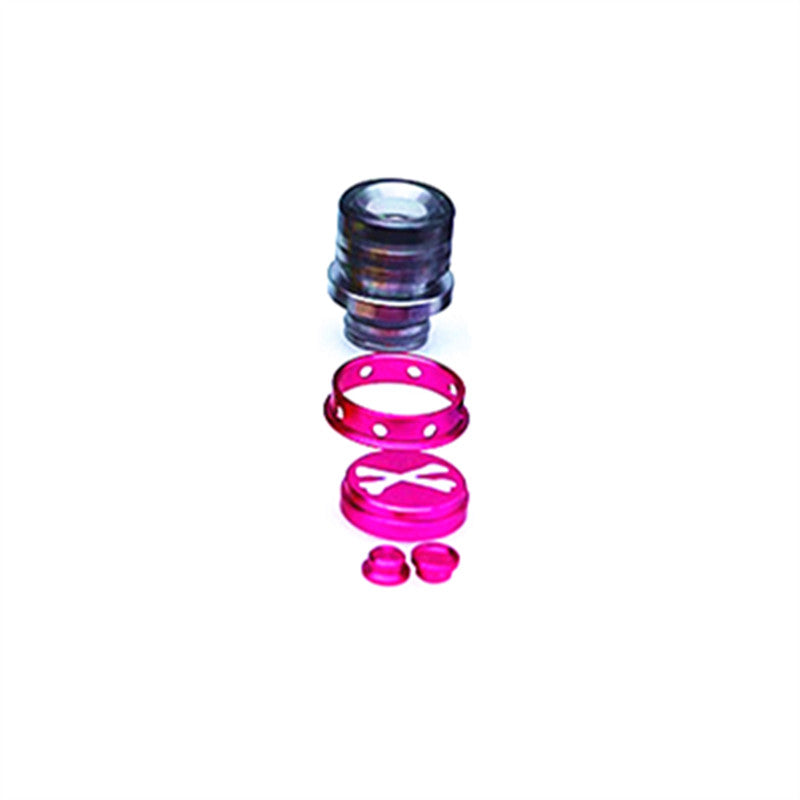 510/BB wide mouth Intergrated stainless steel and acrylic/510 DRIP TIP With Button set XBONE Colorful Aluminum DRIPTIPS Straw Joint