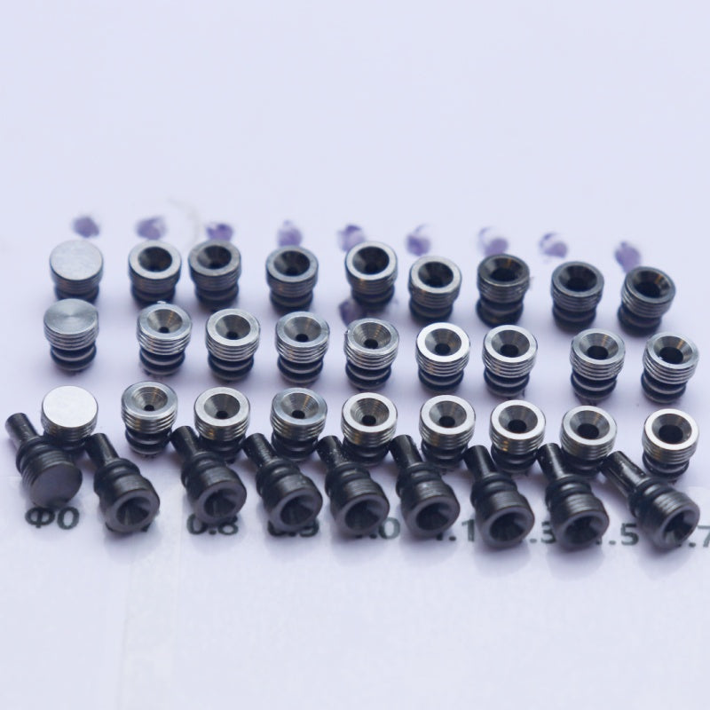 BI2HOP Stainless Steel Air pin Intake screw 1 pair(2PCS)Airflow Control Screws