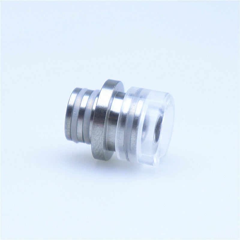 510/BB wide mouth Intergrated stainless steel and acrylic/510 DRIP TIP With Button set XBONE Colorful Aluminum DRIPTIPS Straw Joint