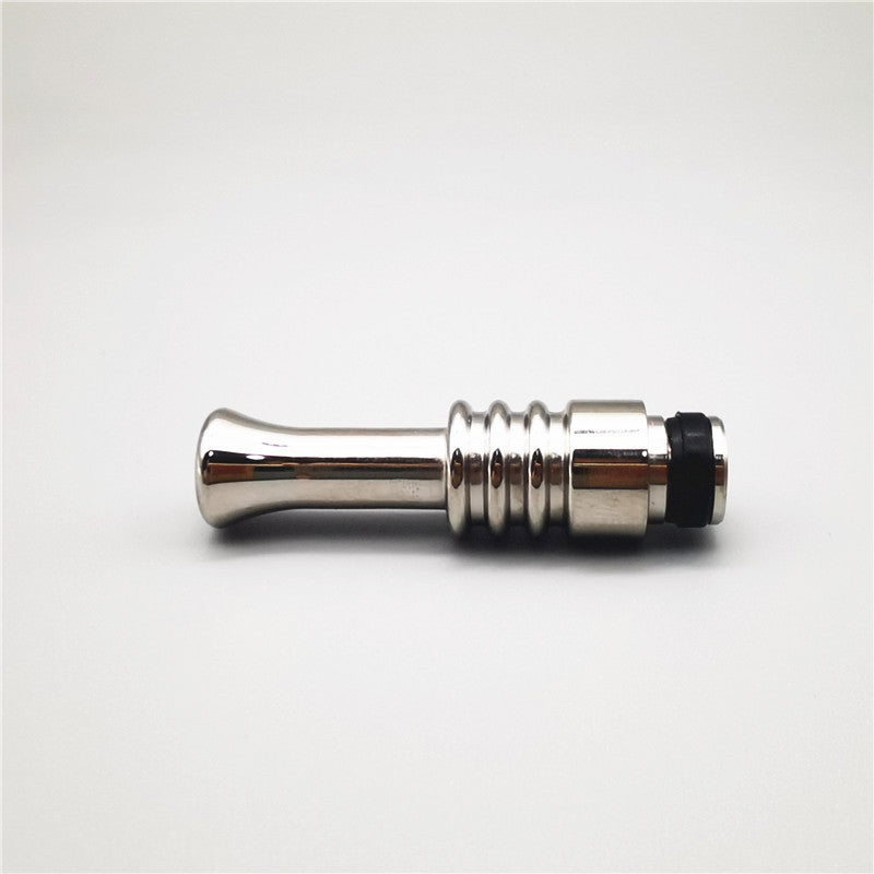 1PCS 510 Stainless Steel Pipette Long Snout Dripper Straw Joint Metal Straw Joint