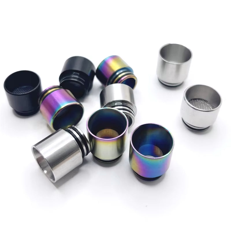 810 Stainless Steel with Filter Screen, Anti Explosion Oil Stainless Steel Straw Joint