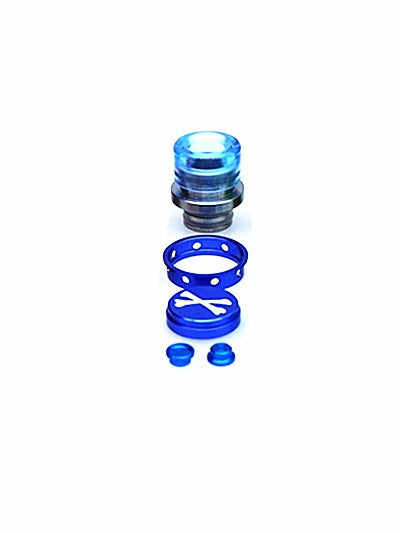 510/BB wide mouth Intergrated stainless steel and acrylic/510 DRIP TIP With Button set XBONE Colorful Aluminum DRIPTIPS Straw Joint