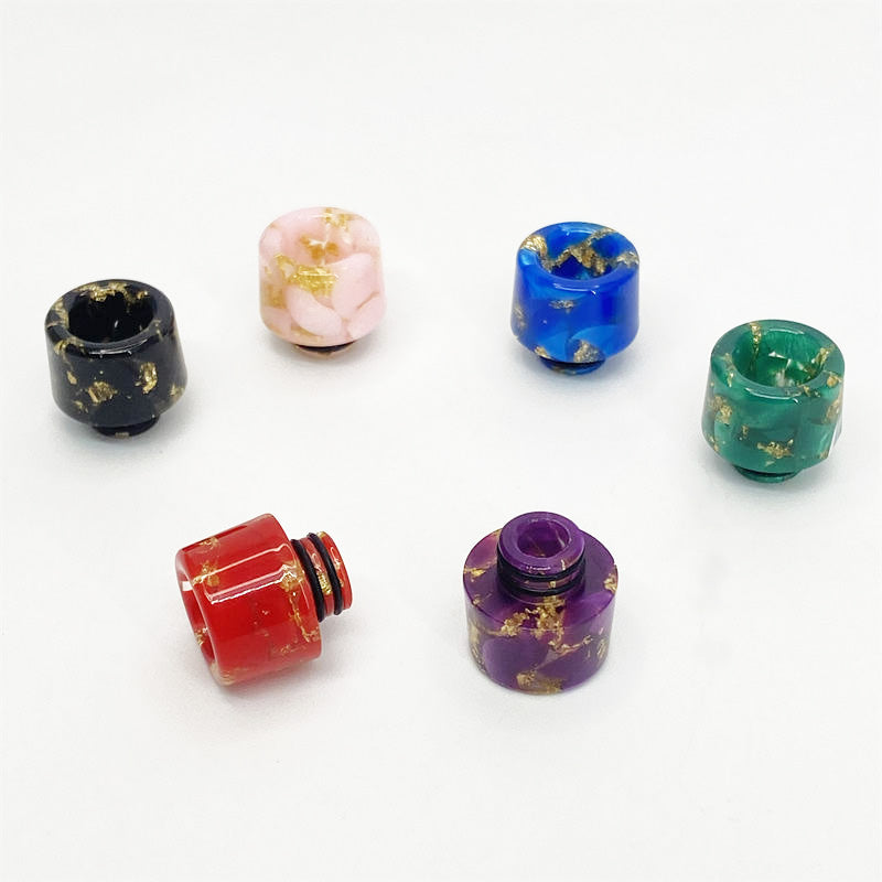10PCS 510 Resin Random Color Straw Joint