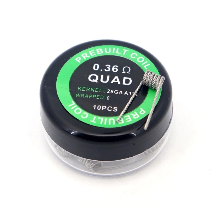 Straw Joint Fused Clapton Coils Alien Premade Coil Heating Resistance Heating Wire Accessory 1Box