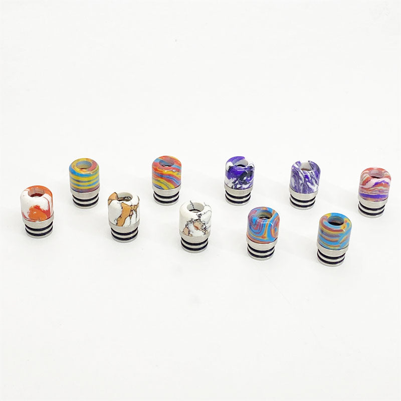 1/10PCS Rock Resinous stainless steel Straw Joint