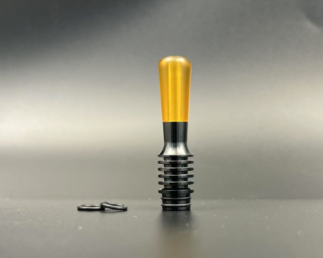 DDSX 1PC 510 Drip Tip Small Bore Stainless Steel POM PEI Anti-Spill & Heat-Resistant Mouthpiece