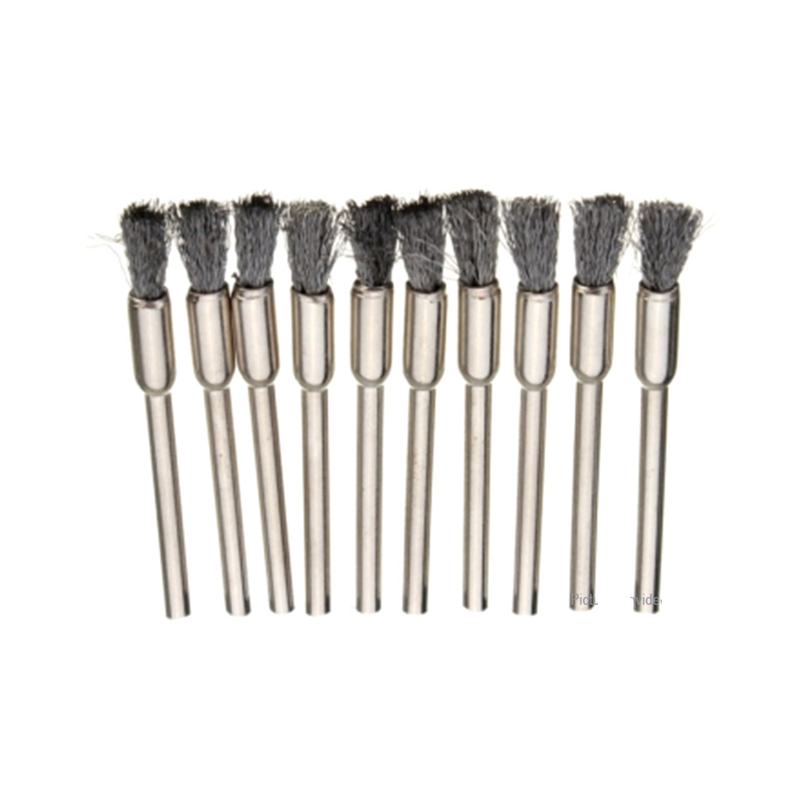 Straw Joint 2Pcs Cleaning Brushes Stainless Steel 50mm for RDA RDTA Coils Accessory Machine Tool