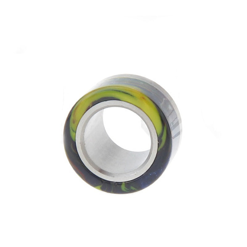 1PCS 810 Without Sealing Ring Stainless Steel + Resin Straw Joint