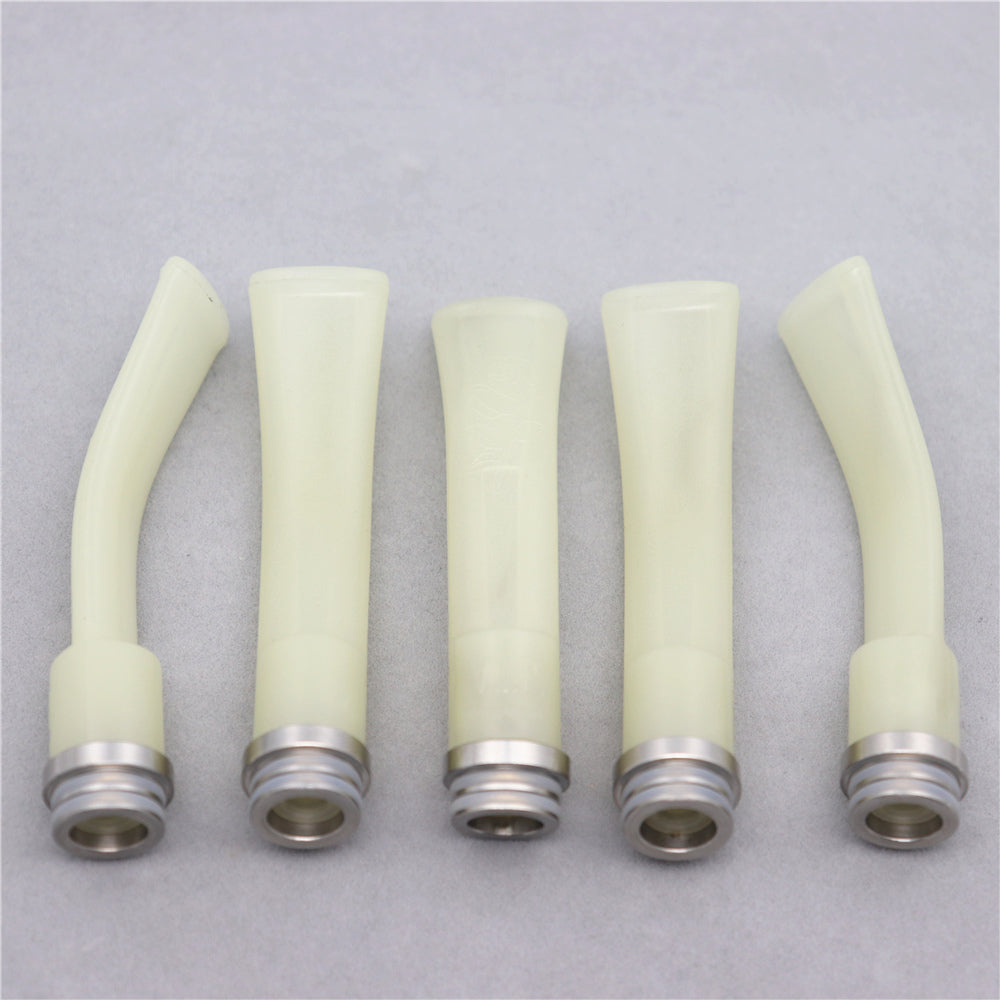 1PCS 810 510 Glow-in-the-dark Lengthening Bend Straw Joint