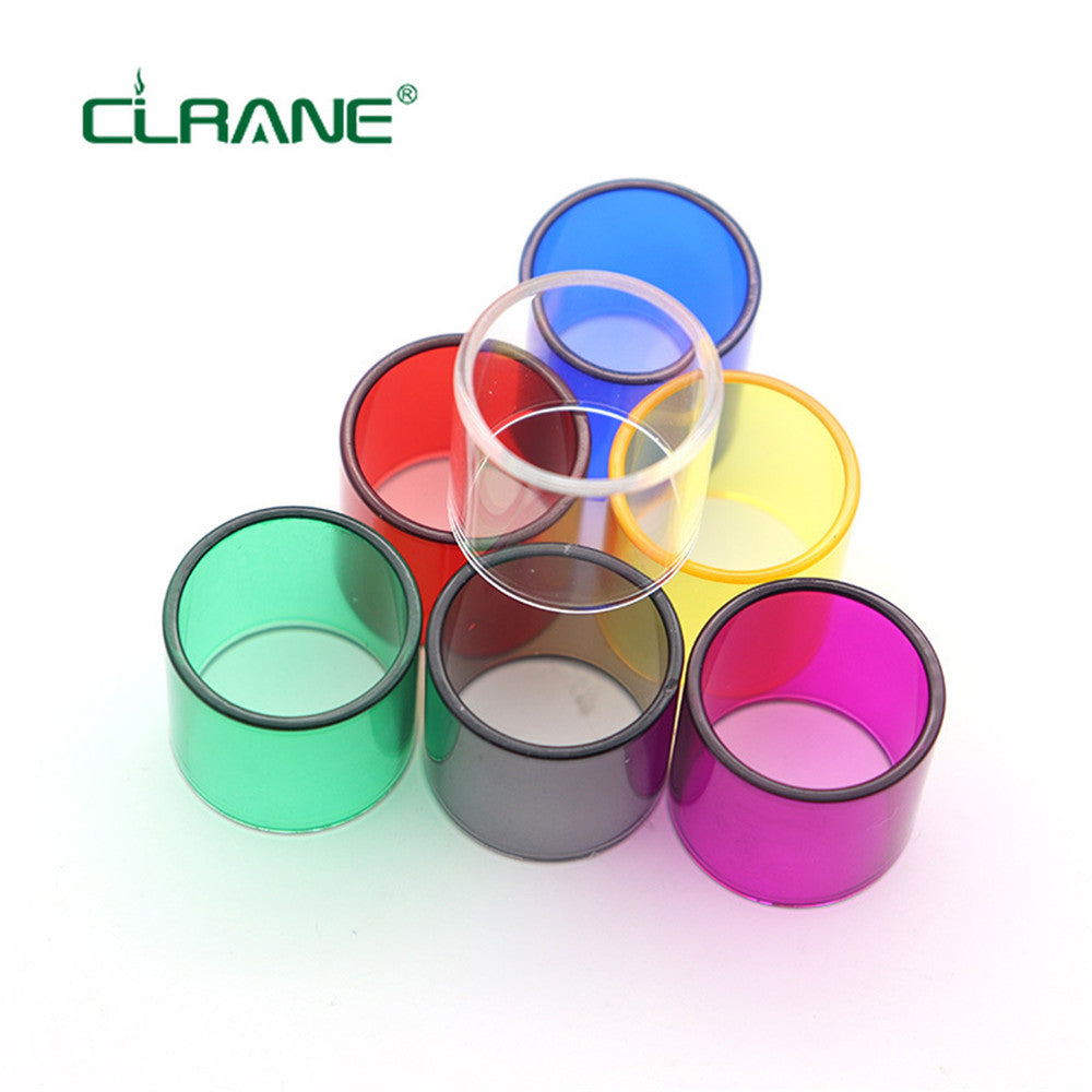 7PCS Straight Seven colors Glass TUBE For tfv12