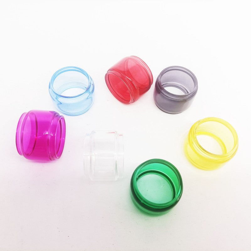 7Pcs Bulb Fatboy BUBBLE GLASS TUBE Inside Diameter ID21,ID22,ID23,ID25mm Colored