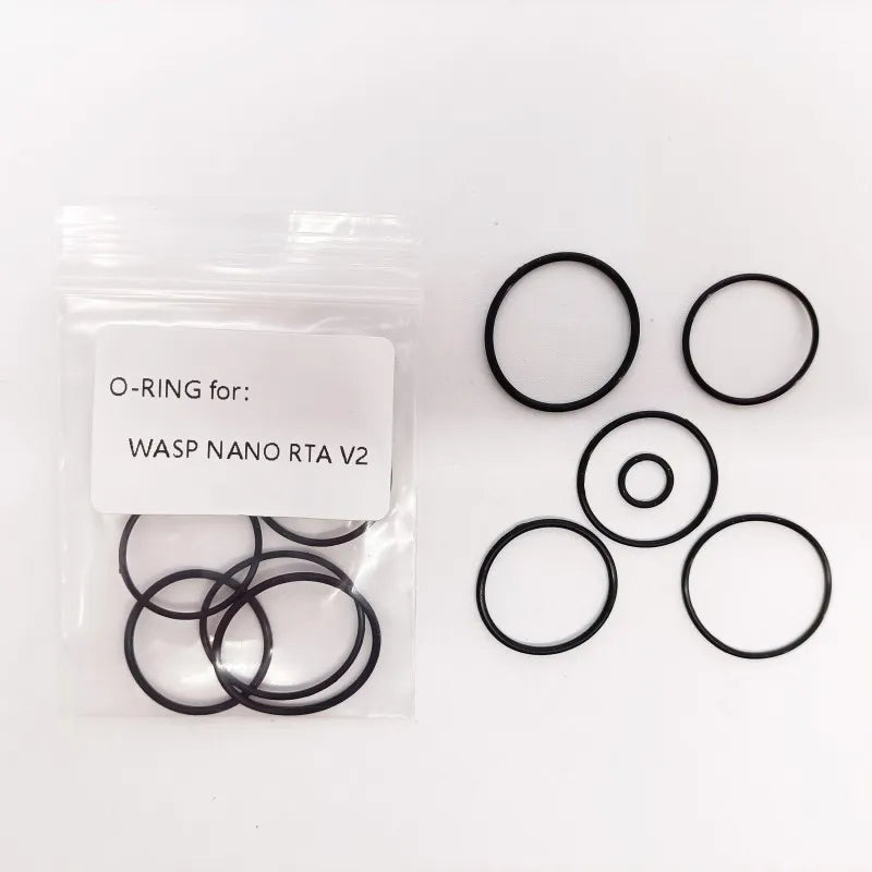 Straw Joint Rubber Sillicone Seal O-Ring for WASP NANO RTA V1 / V2 Accessories 1Pack