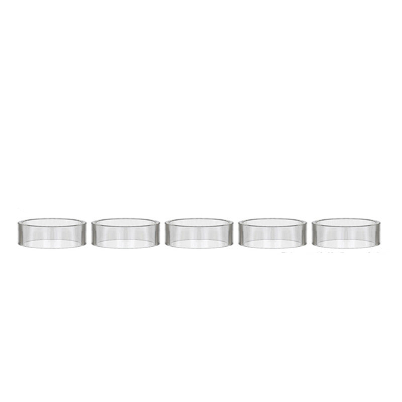 5PCS Straight Clear Glass TUBE For YFTK bellcap Flash e vapor/bellcap Flash e vapor/Arbiter  RTA/Arbiter solo RTA/Arbiter 2