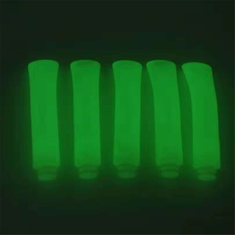 1PCS 810 510 Glow-in-the-dark Lengthening Bend Straw Joint
