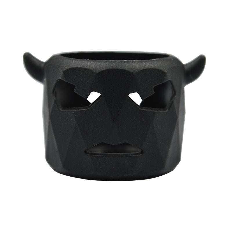 Straw Joint Oxhead Silicone Protective Sleeve 25mm*26mm for Bubble Glass Tube Mechanical Mod 1Pcs