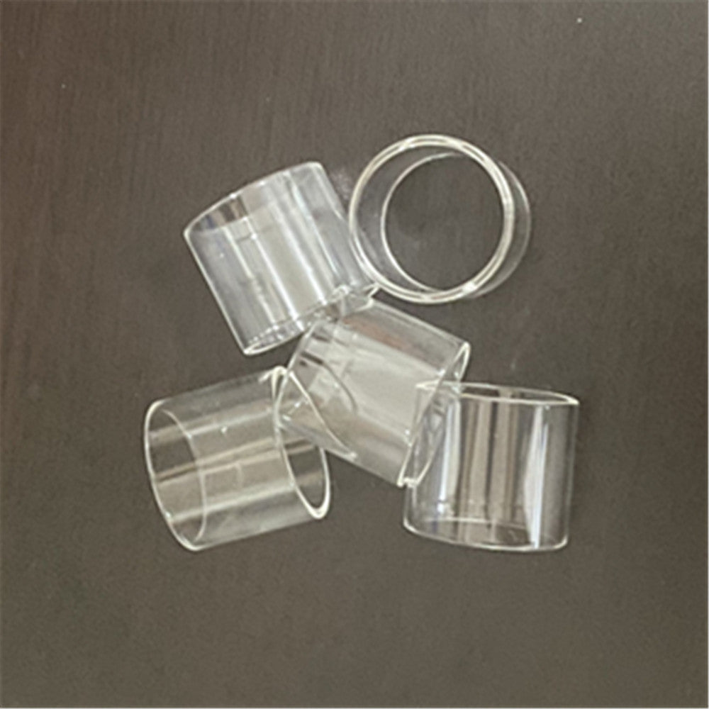 5PCS Straight Clear Glass TUBE For The Troll RTA/The Troll X RTA/The Viper RTA/Bravo RTA/Faris RDTA/Conqueror Mini/FLow Subtank/Sapor RTA 22mm/Profile Unity RTA/Profile RDTA/Profile M RTA
