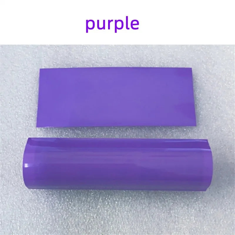 Straw Joint 100Pcs/Pack Flattened Width 42MM 26650 Lithium Battery PVC Heat-shrinkable Sleeve Skin Shrink Film