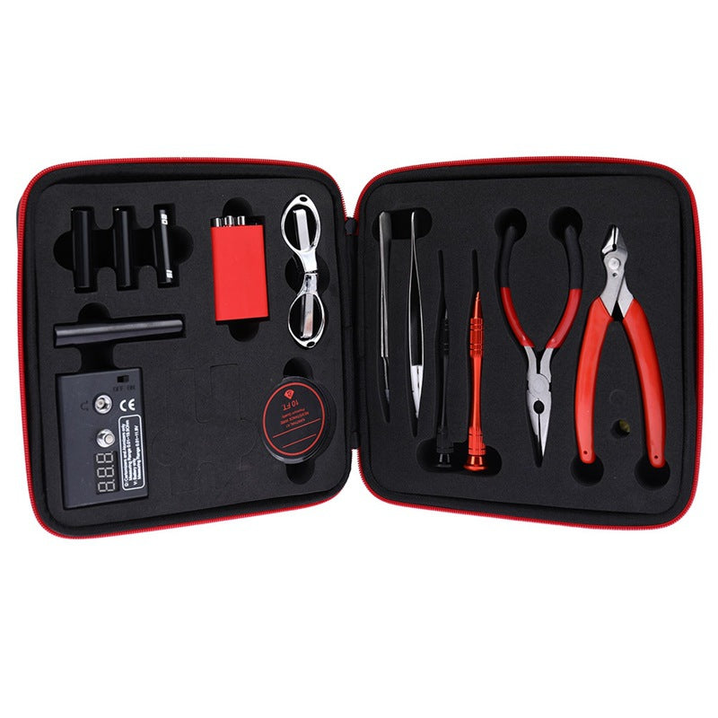 Straw Joint 1Bag Household Tool Set Screwdriver Scissors Pliers Ceramic Tweezers DIY Tool