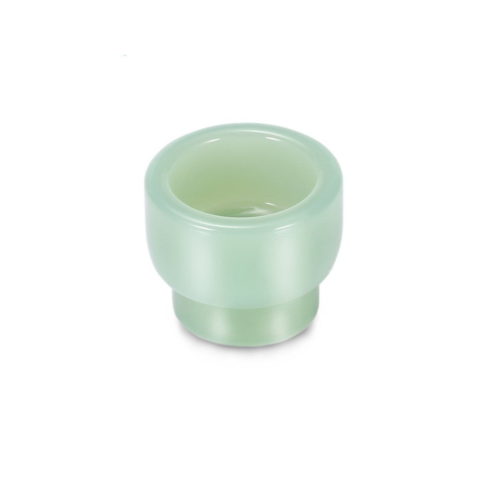 1PCS 810 Without Sealing Ring Imitation Jade Glass Straw Joint