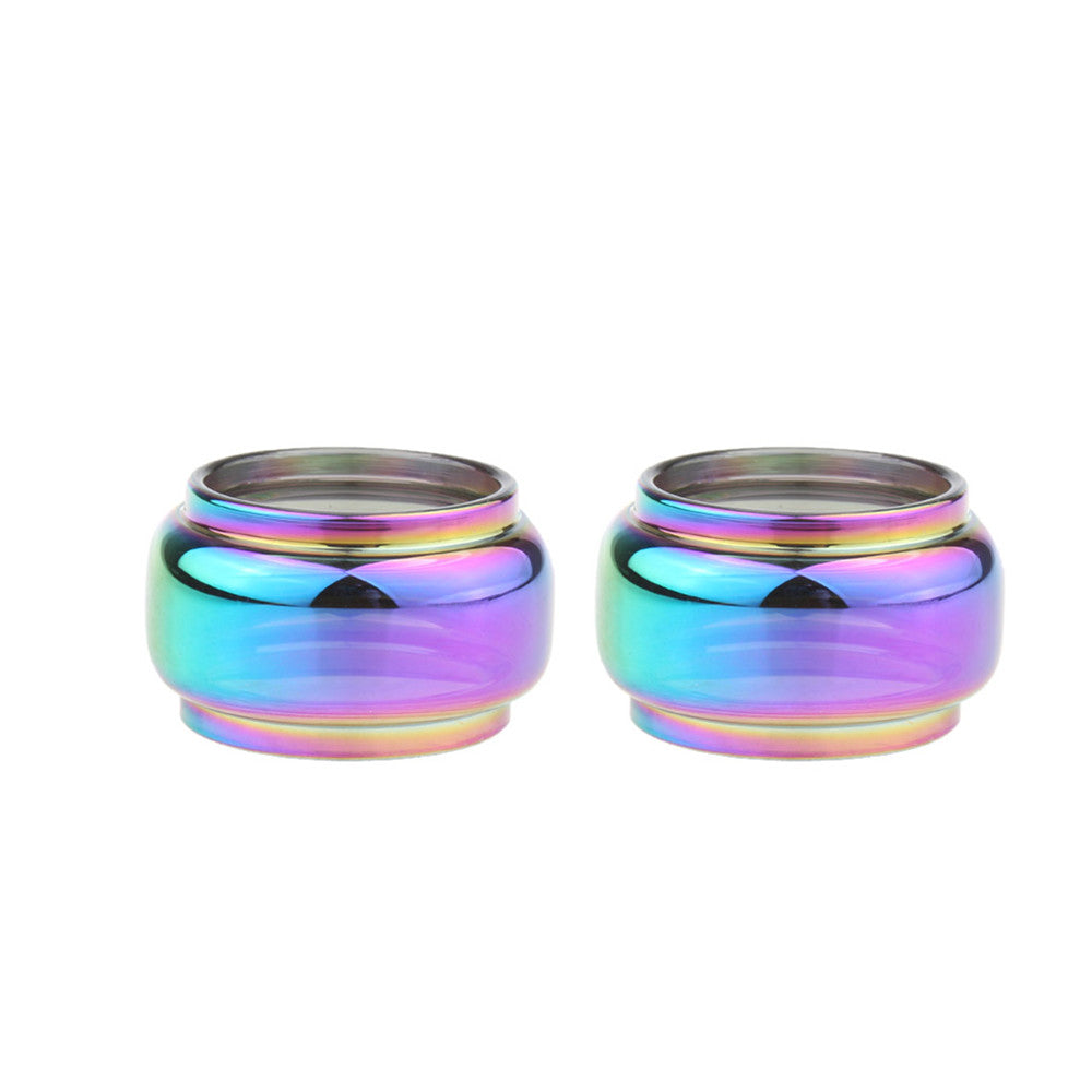 5PCS Rainbow bubble glass tube for stick V8 BABY/stick V8/stick X8(EU)/Resa Stick kit/Resa baby tank/Resa Prince/tfv8 big baby/TFV8 Big Baby EU Light Edition/TFV8 Big Baby Light Edition/TFV8 X-baby 2ML TPD(EU Edition)/TFV12 big baby Prince