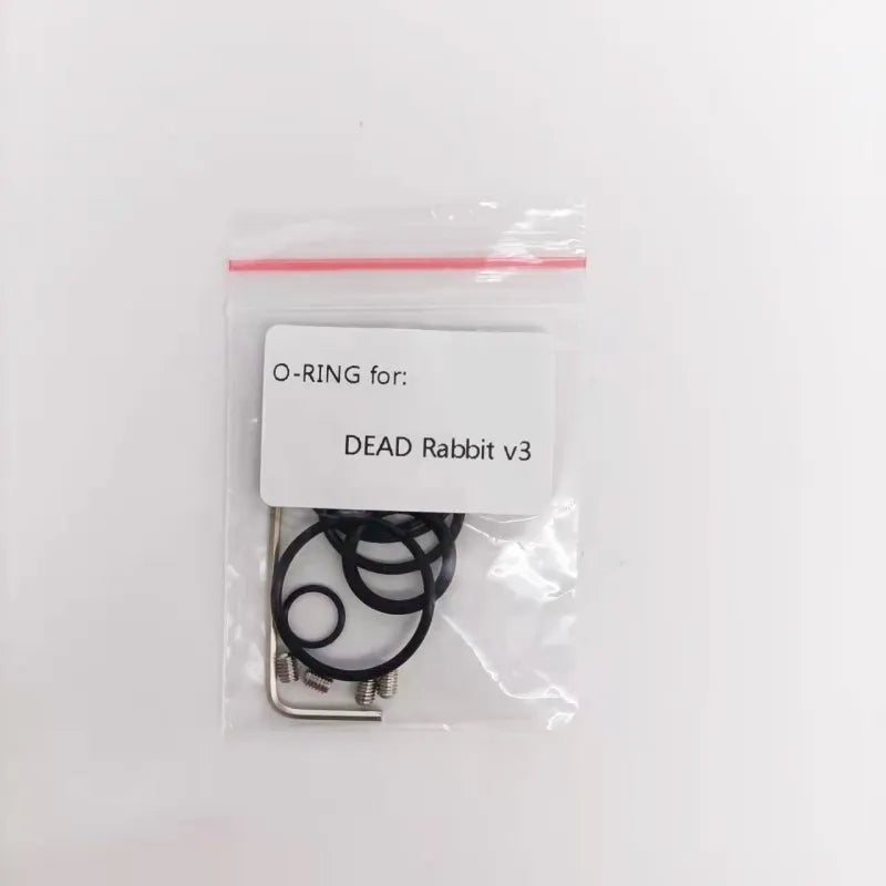 Straw Joint Rubber Sillicone Seal O-Ring for Dead Rabbit V1 V2 / V3 / Fat Rabbit RTA / Solo Accessories Black 1Pack