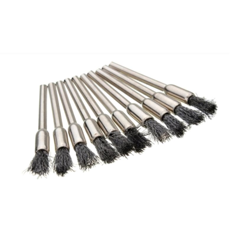 Straw Joint 2Pcs Cleaning Brushes Stainless Steel 50mm for RDA RDTA Coils Accessory Machine Tool