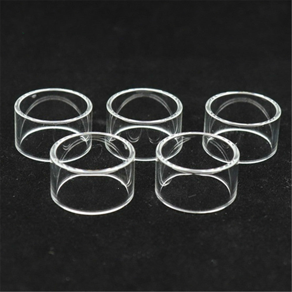 5PCS Straight Clear Glass TUBE For Crown/crown 2 II/crown 3 III/crown 3 mini/crown 4 IV/Crown 5 V
