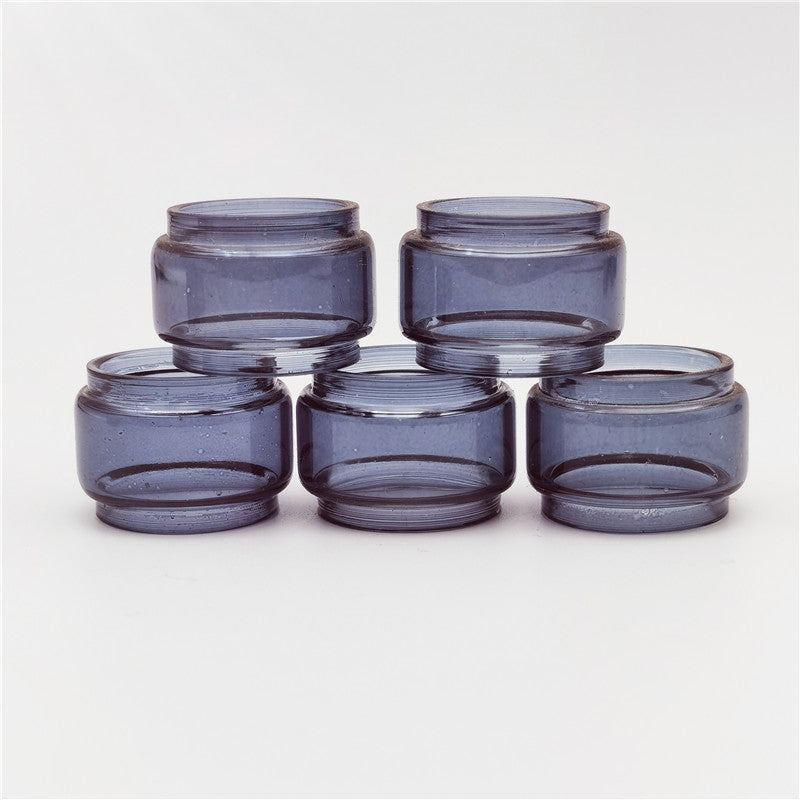 5PCS Bubble Black glass tube for sky solo/GEN nano/GTX Tank 22/BERSERKER MINI V2/Aladdin MTL RTA/Hastur MTL Mini RTA