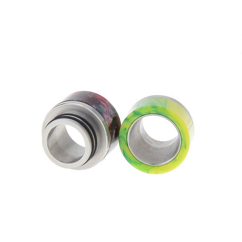 1PCS 810 Stainless Steel + Resin Random Color Multi Material Interface Straw Joint
