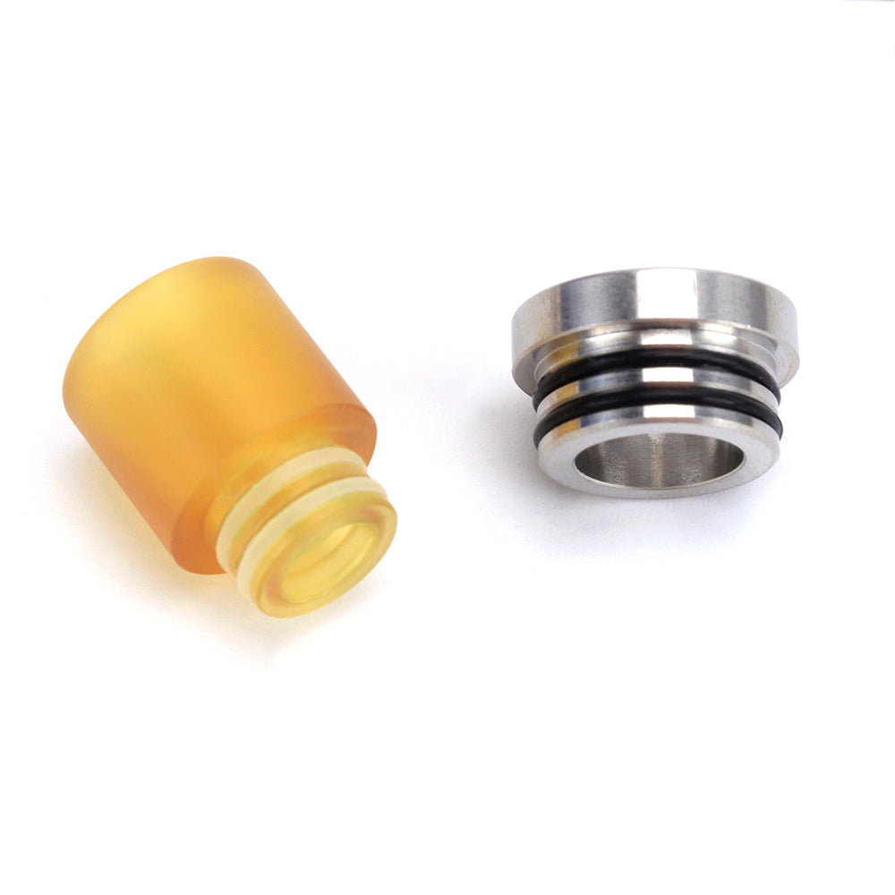 1PCS 810 PEI + Stainless Steel Head Multi Material  Interface Straw Joint