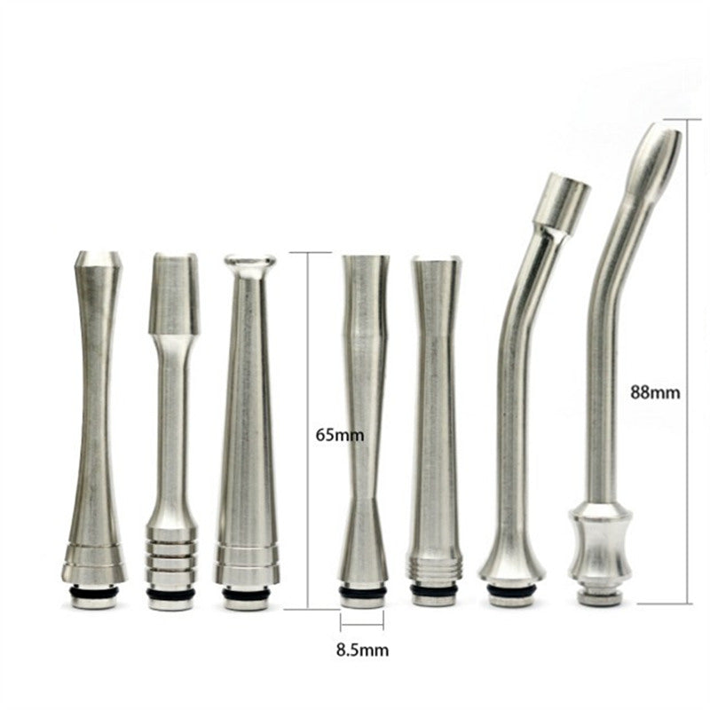 1PCS 510 Long Stainless Steel Straw Joint 510 MTL Metal Straw Joint