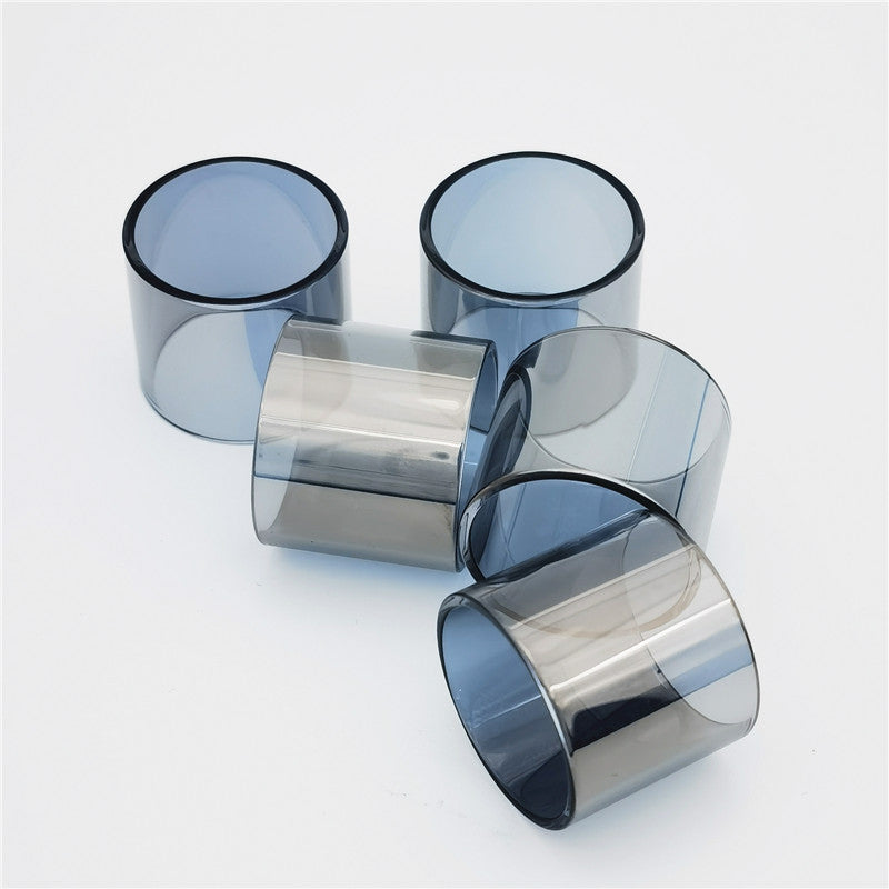 5PCS Straight Black Glass TUBE For bishop Standard/Bishop extension