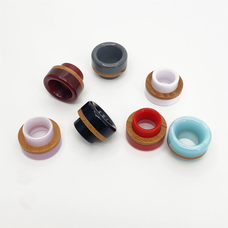 1PCS 810 No Rubber Ring Waist Line Resin Straw Joint