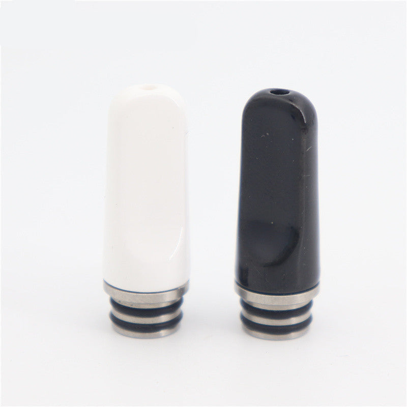 2PCS 510 Stainless Steel + Ceramic Multi Material Interface Straw Joint