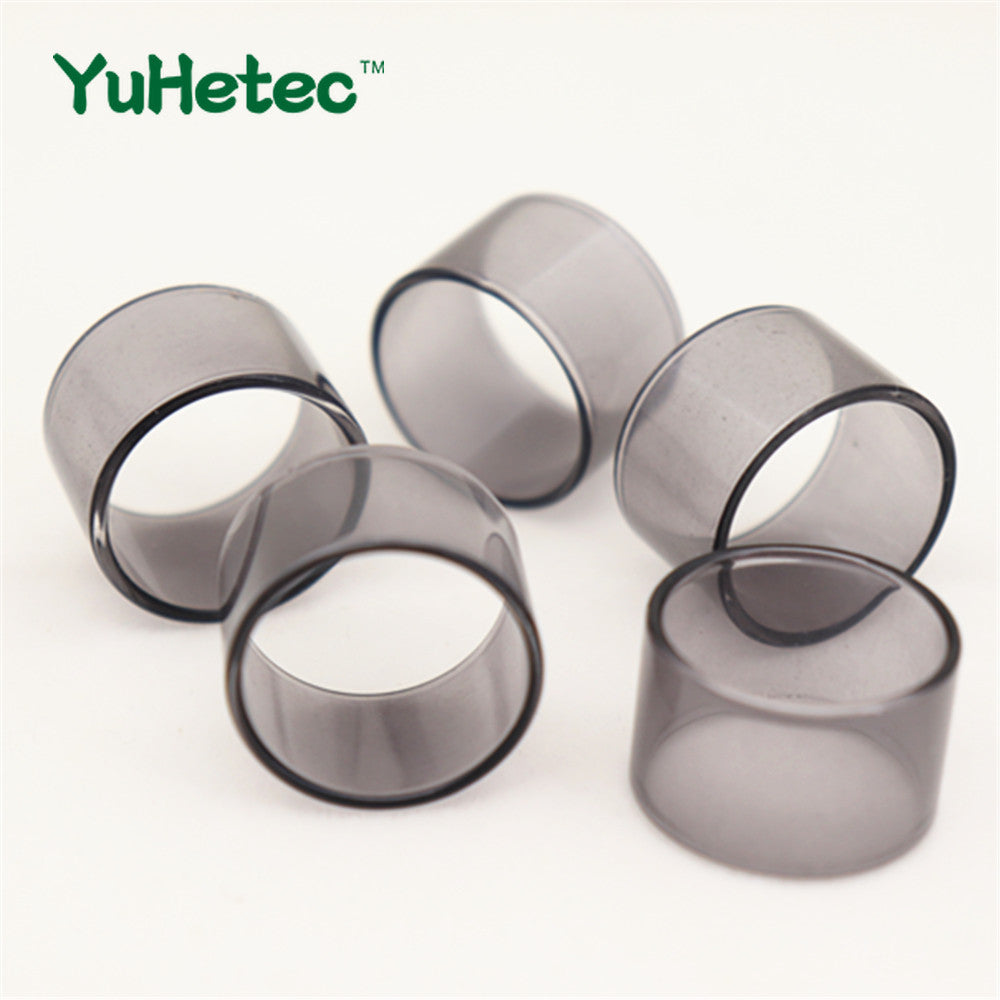 5PCS Straight Black Glass TUBE For Goblin mini/Micro TFV4/Petri TANK 22/Reuleaux RX75/melo 3 mini/melo 3 nano/Tarot Nano