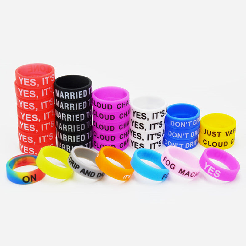 Straw Joint Silicone Ring 22*7mm Protective Sleeve for Mechanical Mod Random Color 1Pcs