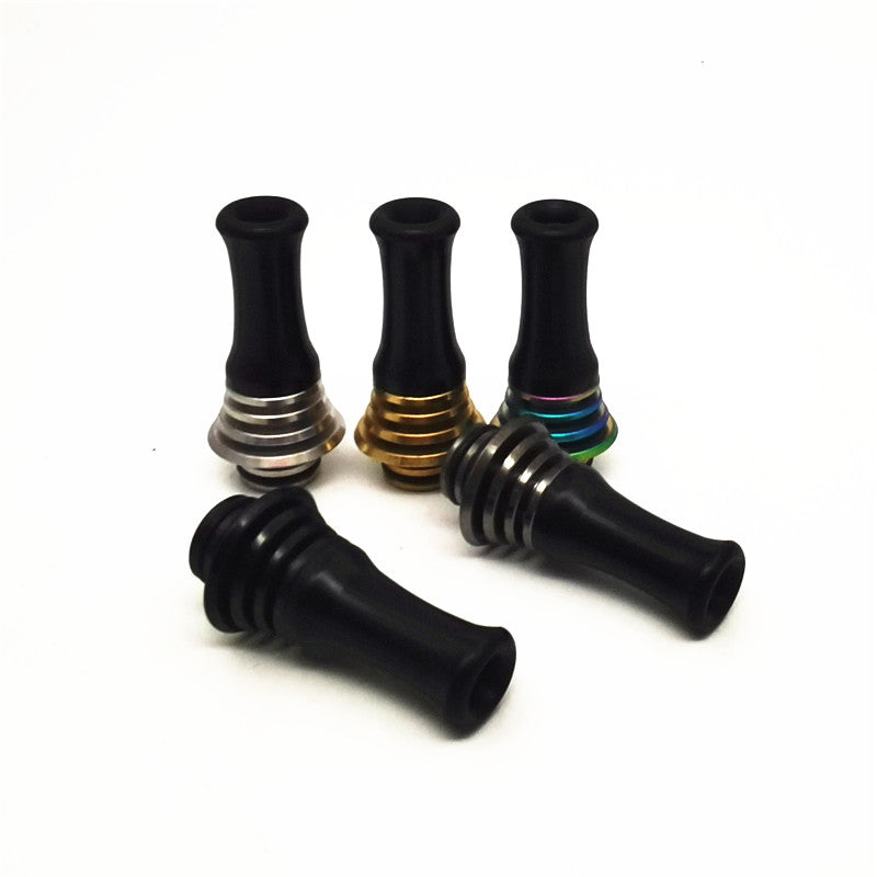 1PCS 510 Stainless Steel + POM Multi Material Interface Straw Joint