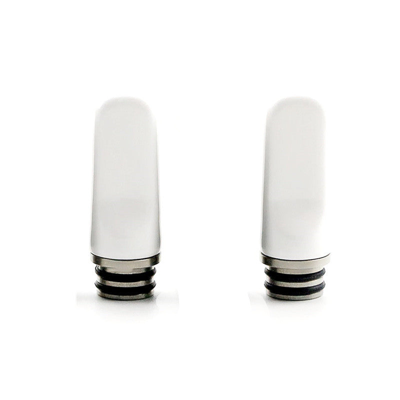 2PCS 510 Stainless Steel + Ceramic Multi Material Interface Straw Joint