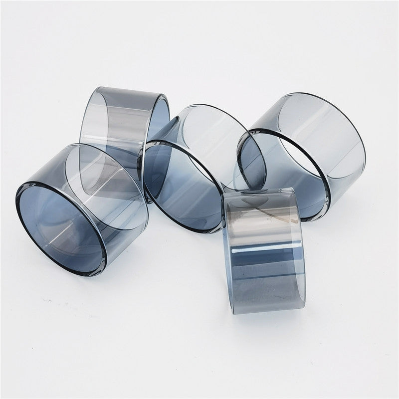 5PCS Straight Black Glass TUBE For bishop Standard/Bishop extension