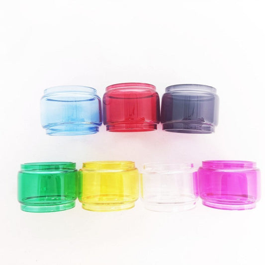 7Pcs Bulb Fatboy BUBBLE GLASS TUBE Inside Diameter ID21,ID22,ID23,ID25mm Colored